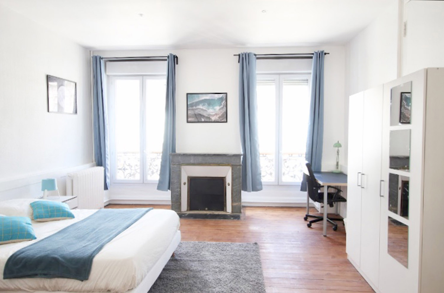 Grande chambre lumineuse – 26m² - BO10