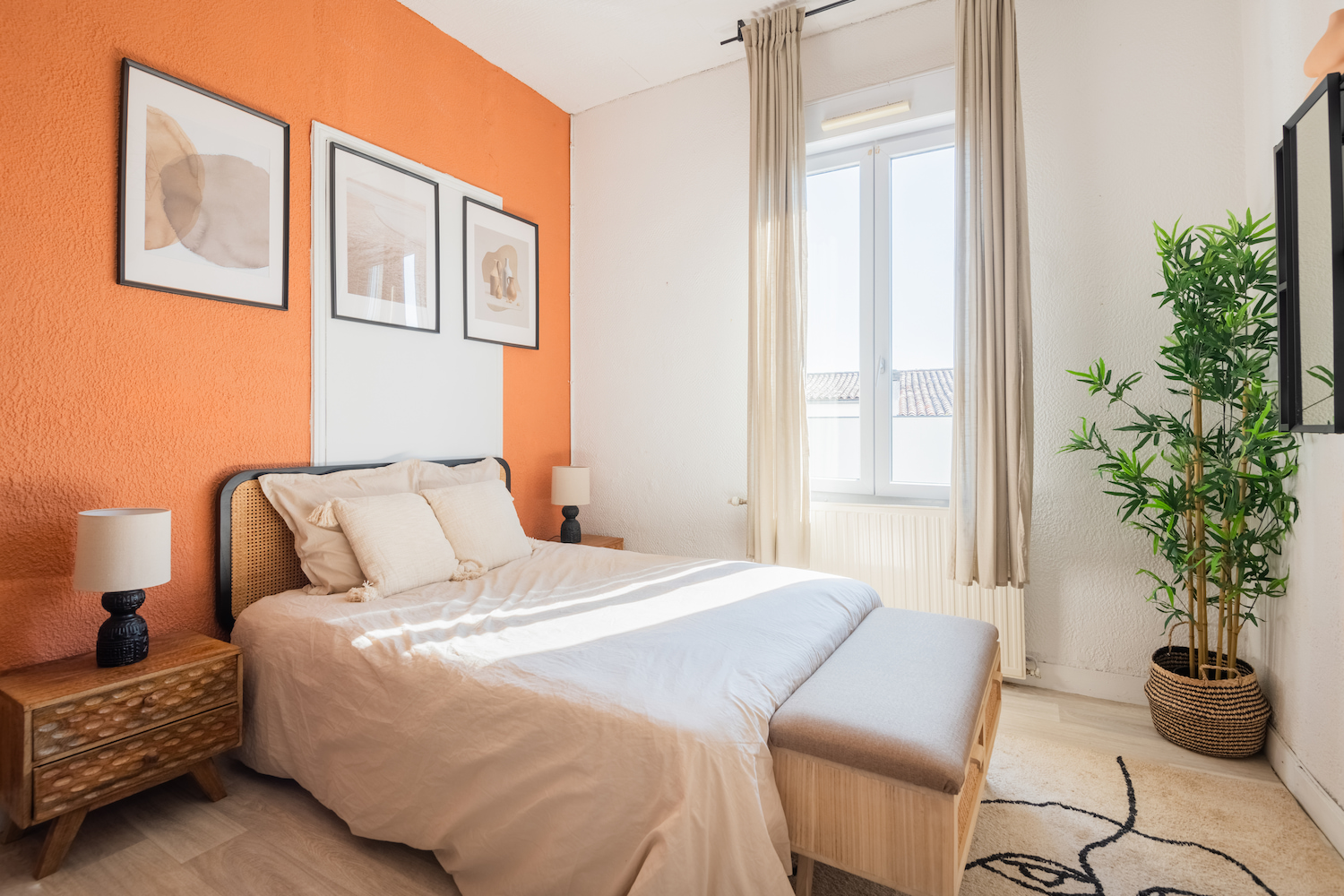 Chambre agréable et très lumineuse – 14m² - BO2