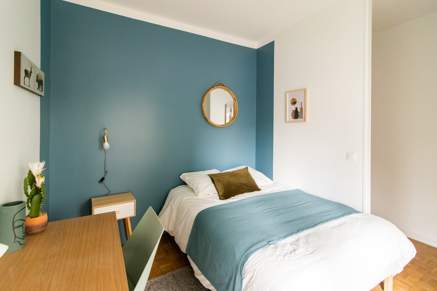 Grande chambre spacieuse de 15m² en coliving -G002