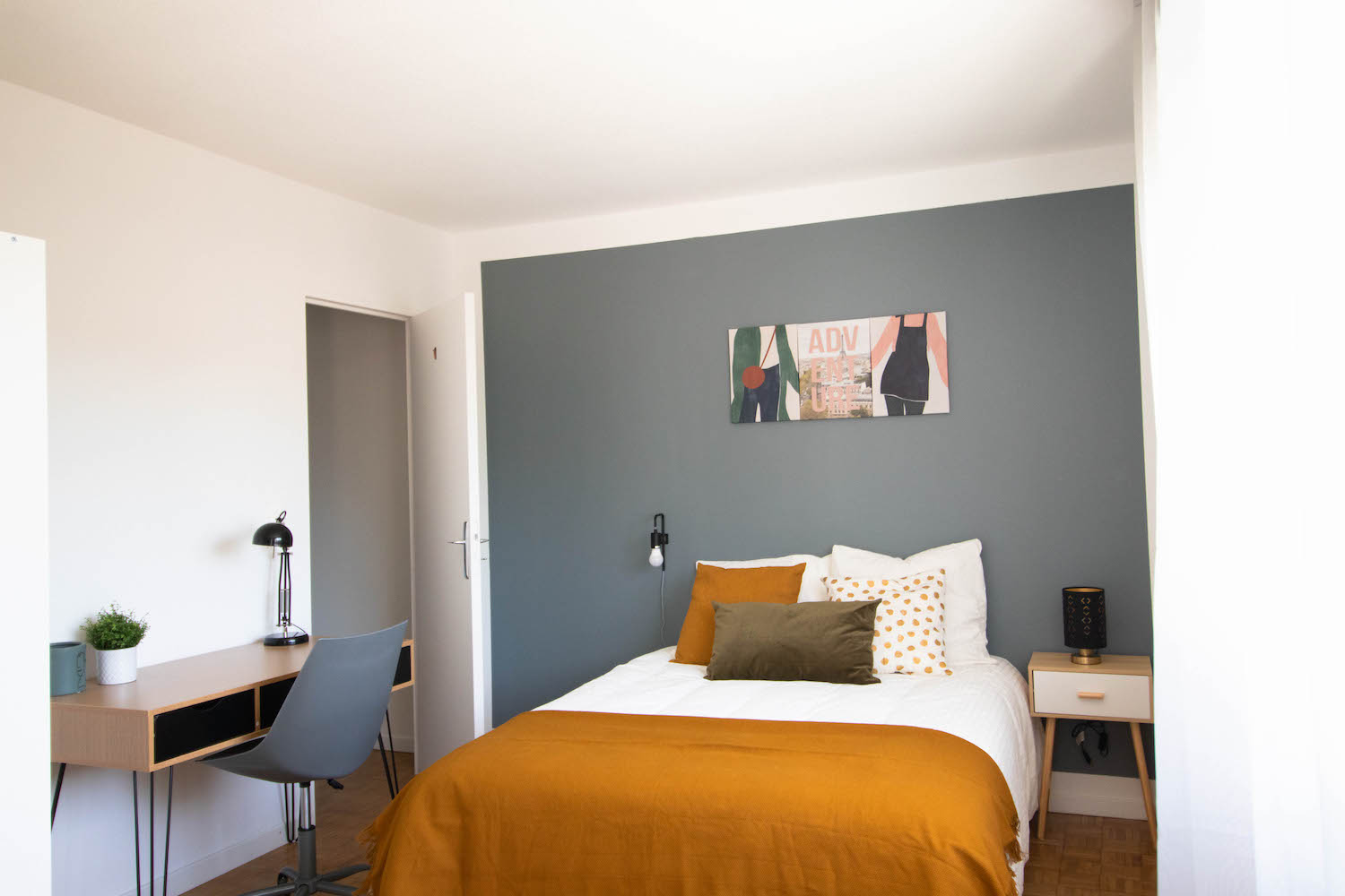 Agréable chambre de 13m² à louer à Grenoble -G015
