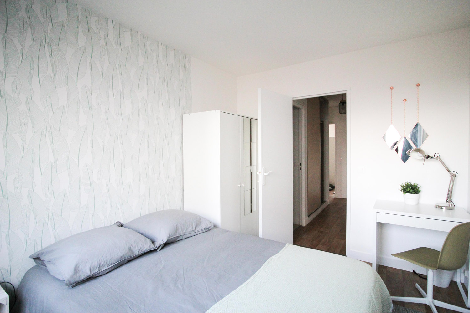 Chambre agréable et très lumineuse – 10m² - LV9