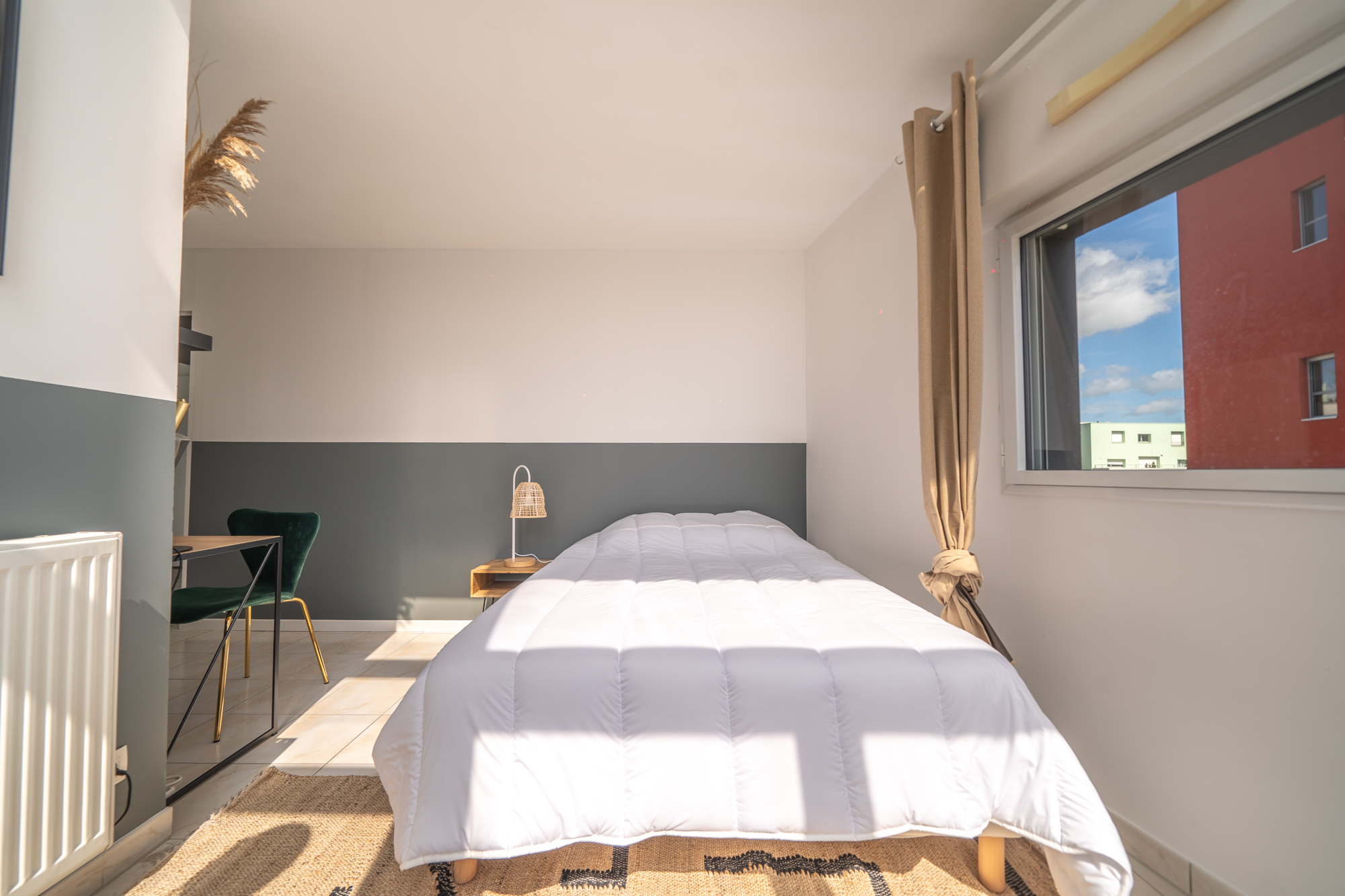 Emménage dans cette grande chambre de 15 m² en coliving à louer à Nantes - NT16
