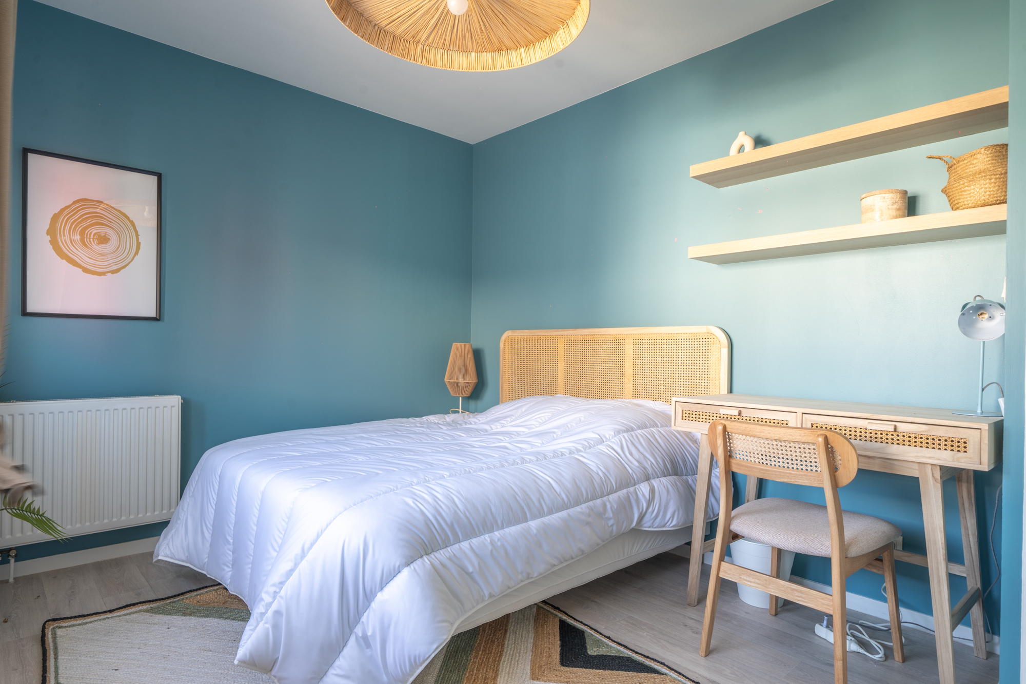 Emménage dans cette chambre tout en douceur de 12 m² en coliving à louer à Nantes - NT19