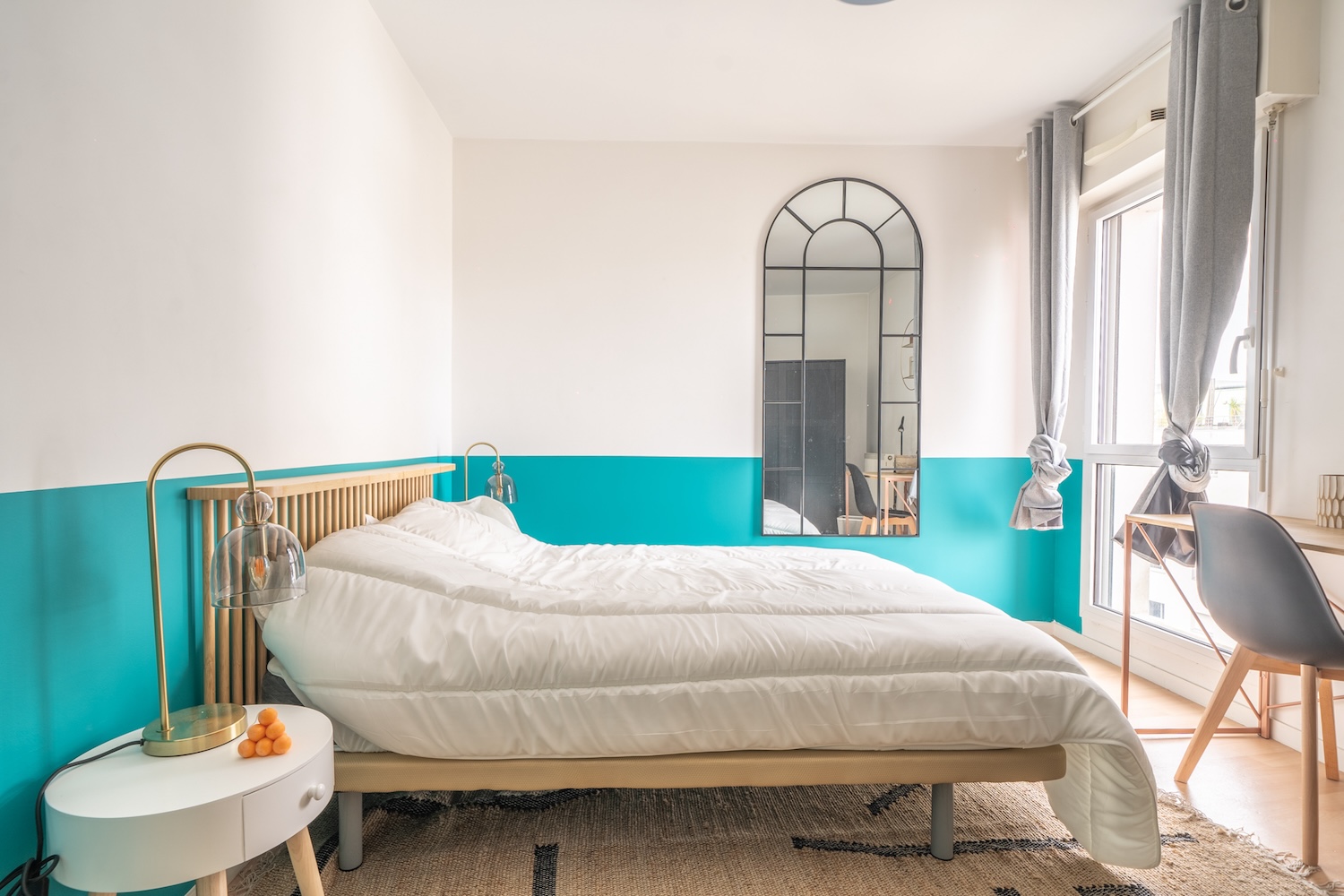 Emménage dans cette chambre contemporaine de 12 m² en co-living à louer sur l'île de Nantes - NT13
