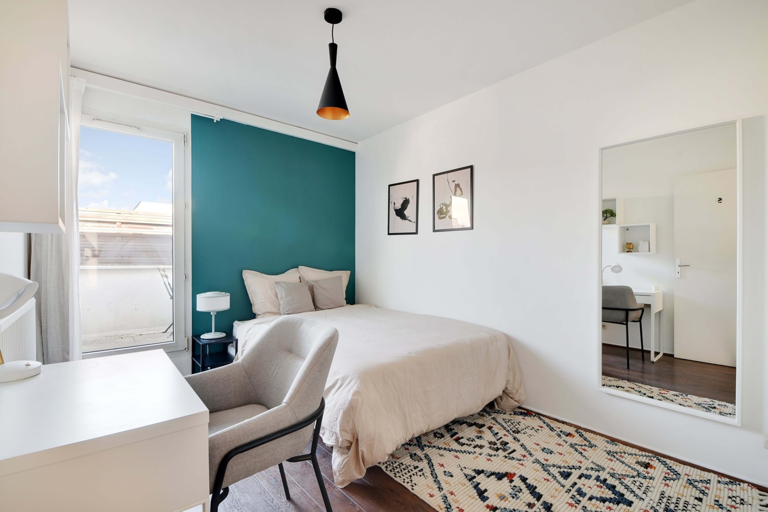 Emménage dans cette chambre de 10 m² - PA121