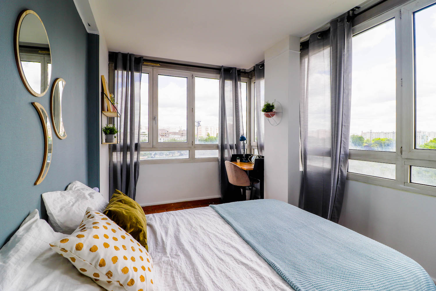 Agréable chambre de 11m² en coliving à louer dans Paris - PA65
