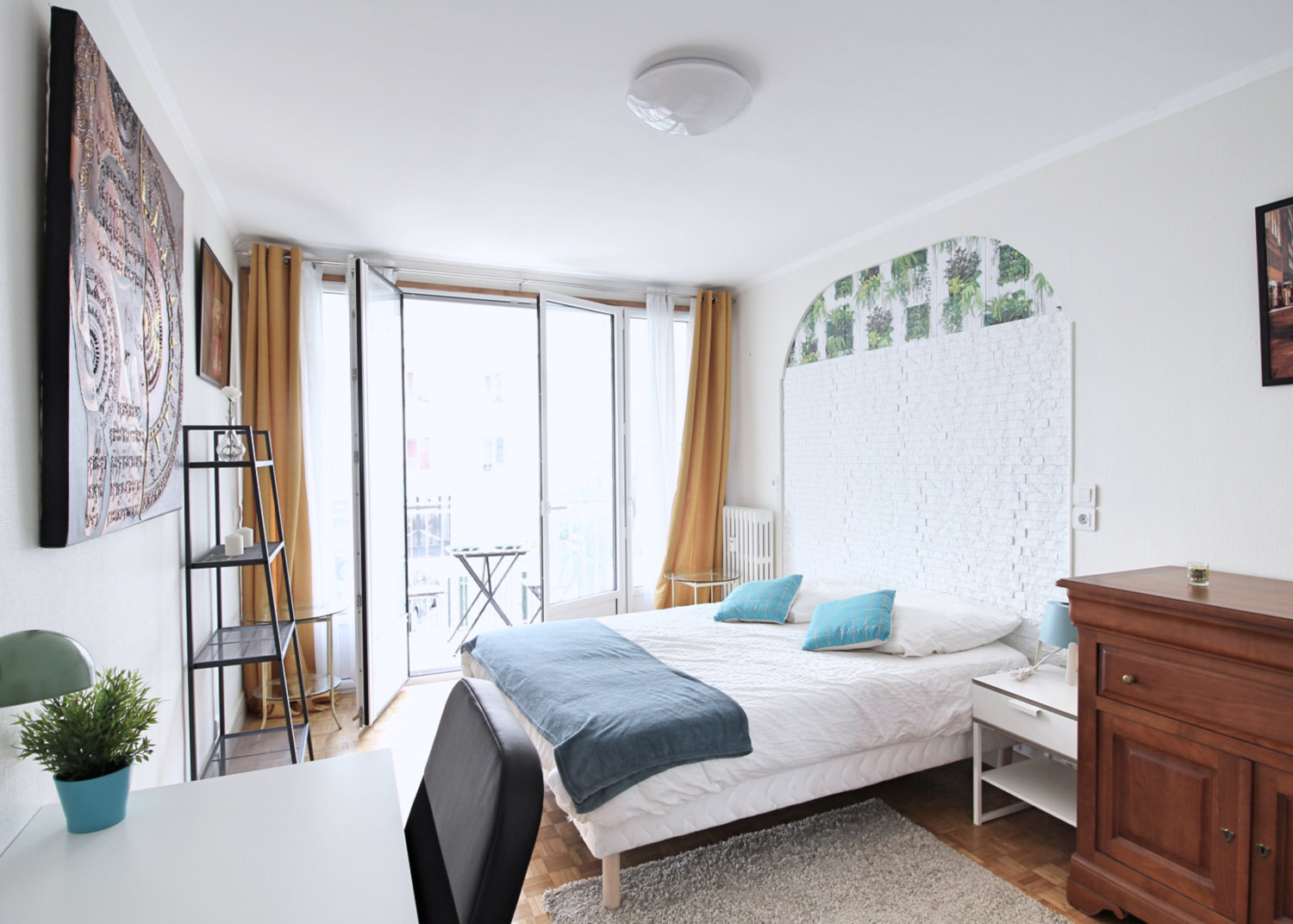 Belle chambre lumineuse - 14m² - PA16