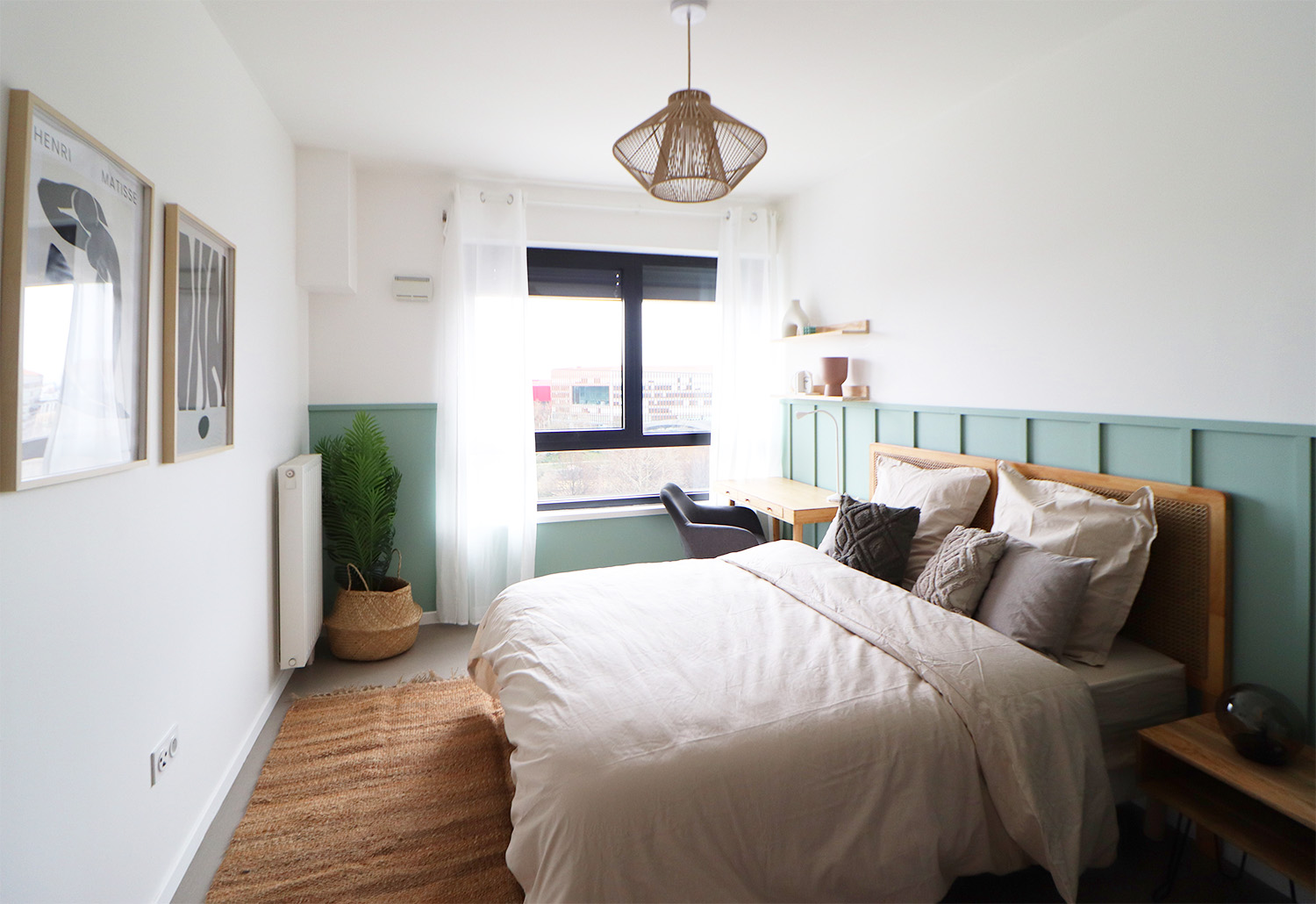 Loue cette chambre cocooning de 13 m² en coliving au coeur de Rosa Parks - PA67
