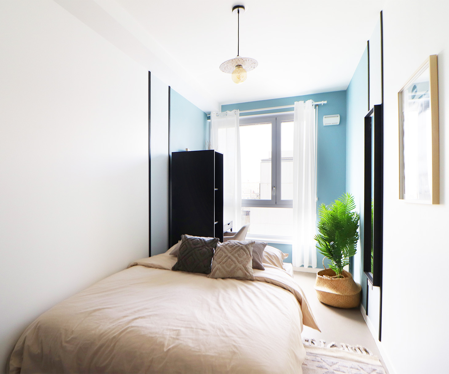 Loue cette chambre moderne de 11 m² en coliving à Rosa Parks - PA77