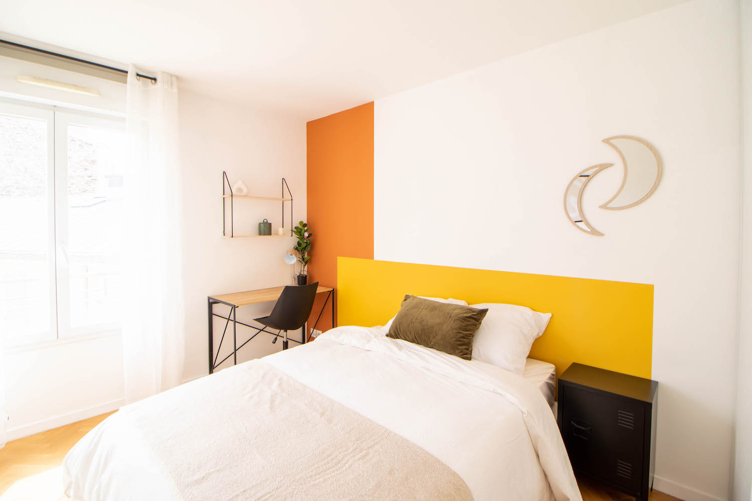 Jolie chambre de 12 m² à louer à Saint-Denis - SDN07