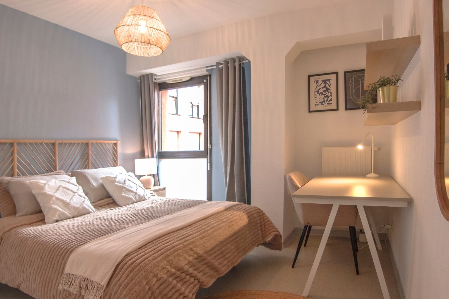 Chambre apaisante de 10 m² - ST97