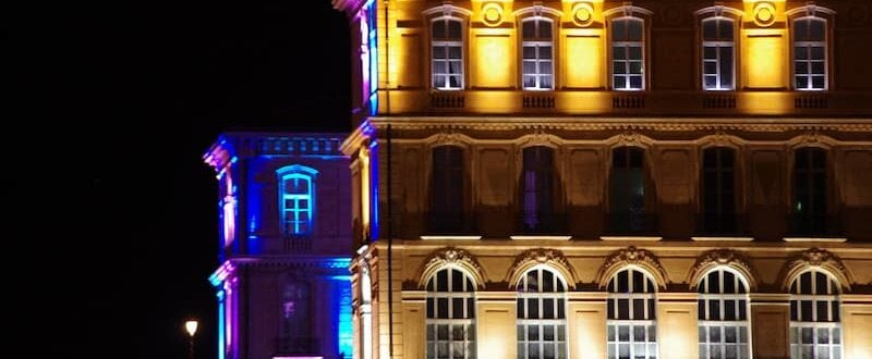Palais Du Pharo De Nuit