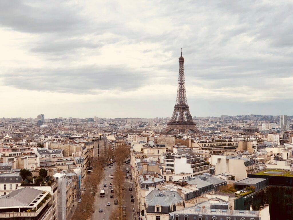 Vue De Paris En Novembre