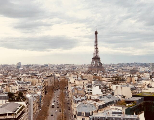 vue de Paris en Novembre
