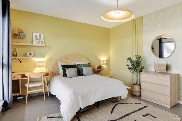 Vue chambre Colivys dans le 19eme arrondissement